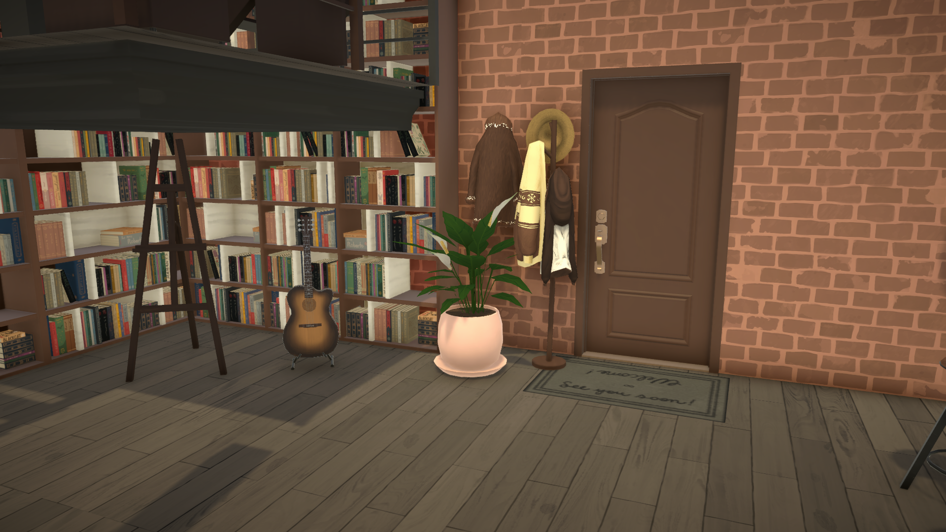 Cozy Botanical Loft image 12