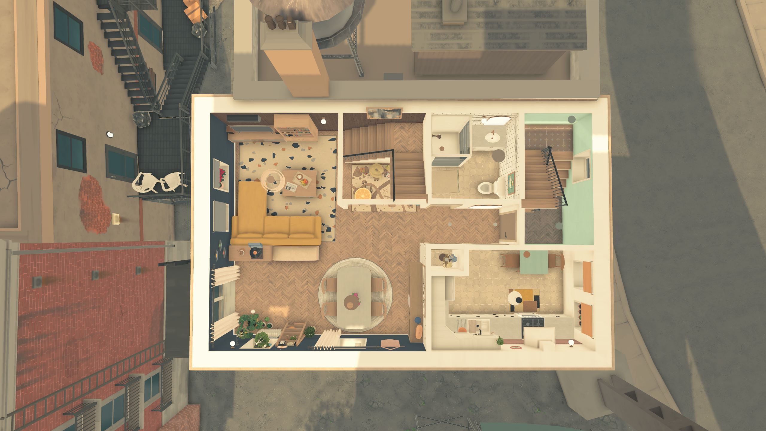 That apartament with a lounge area on the roof image 8