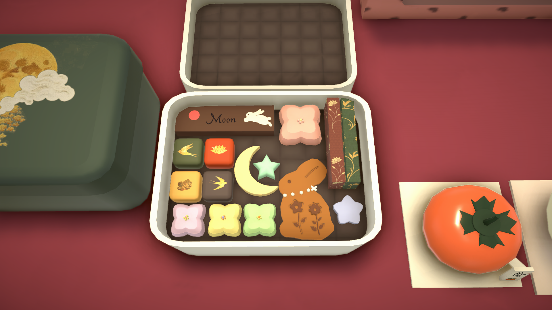 [Bear]MoonBun & Persimmon — Mid-Autumn Treat Box image 2