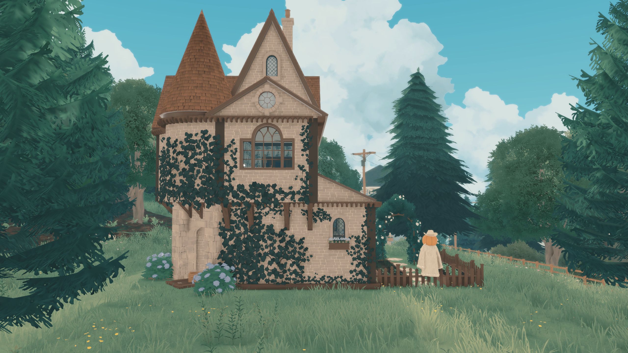 Whimsical Fairytale Cottage - (Playtested Single Para Build) image 11