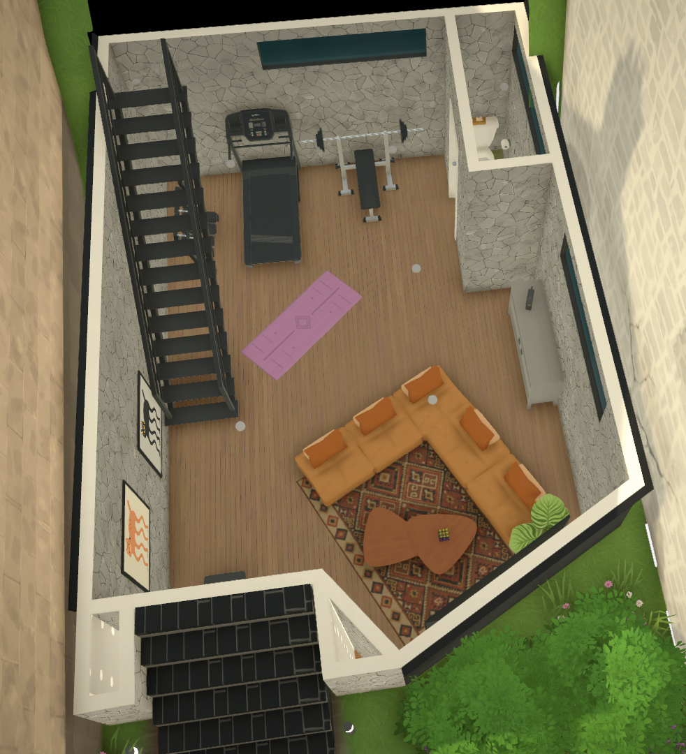 Simple modern townhouse image 2