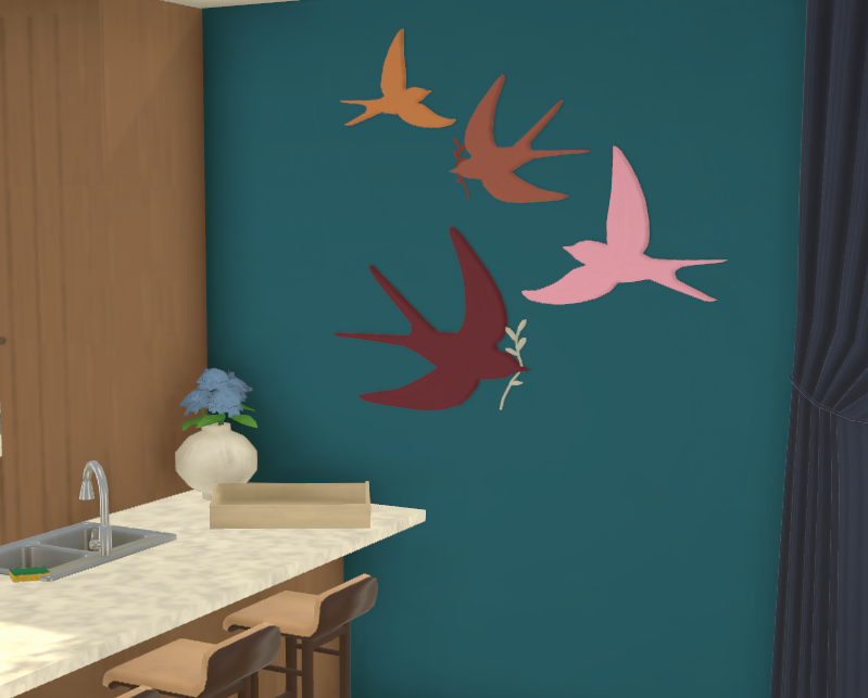 Bird Wall Deco image 1