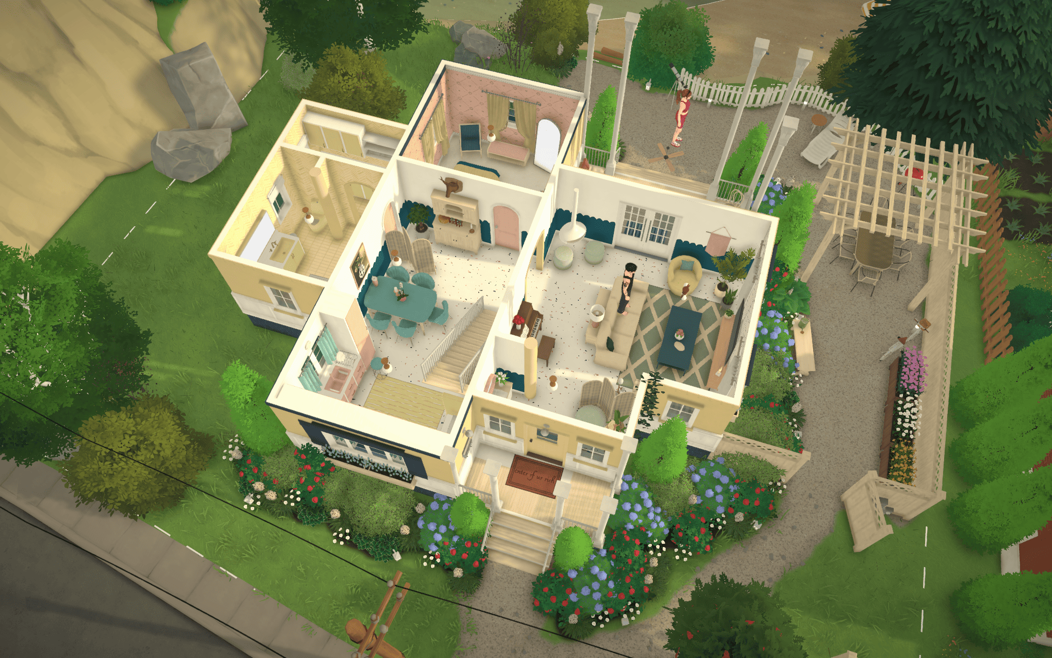 Yellow Seaside Family House image 1