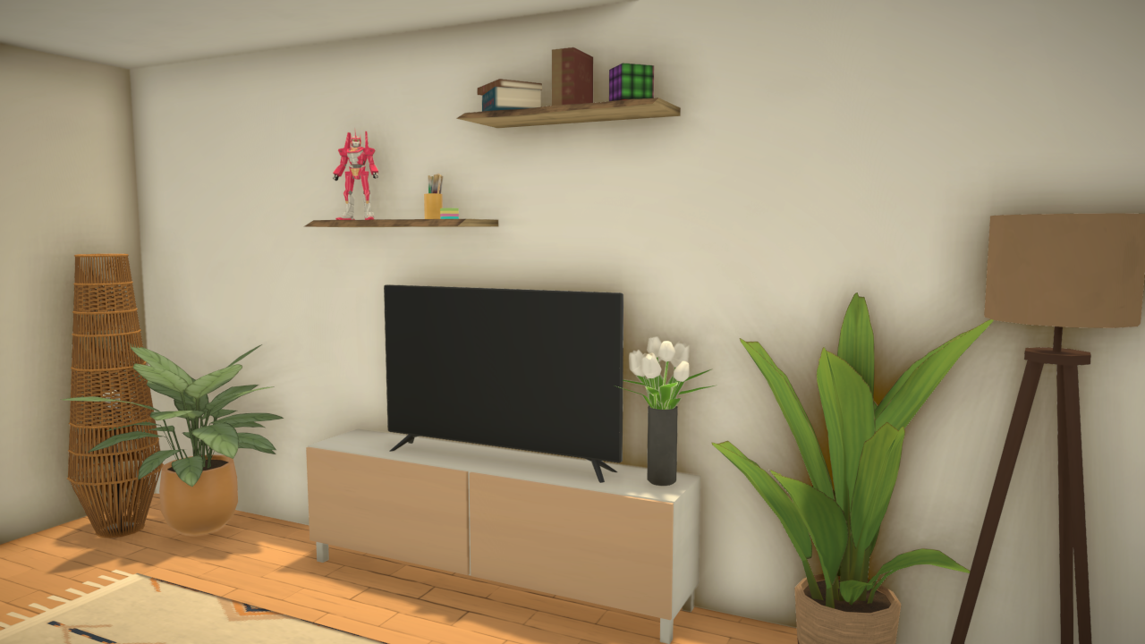 Natural Oak Plank Shelf image 2