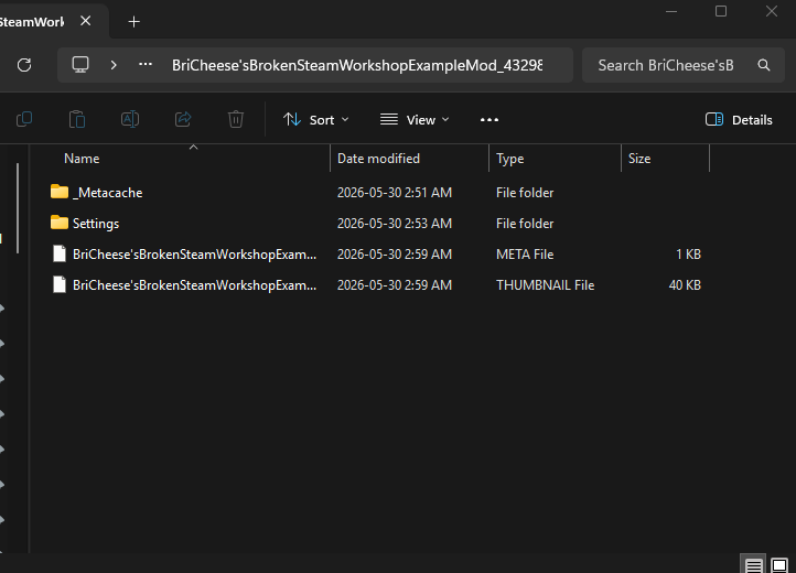BriCheese's Broken Steam Workshop Example Mod image 2