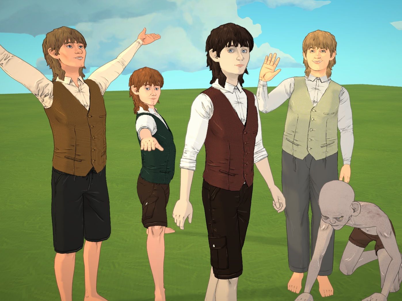 The Hobbits (LoTR) image 6