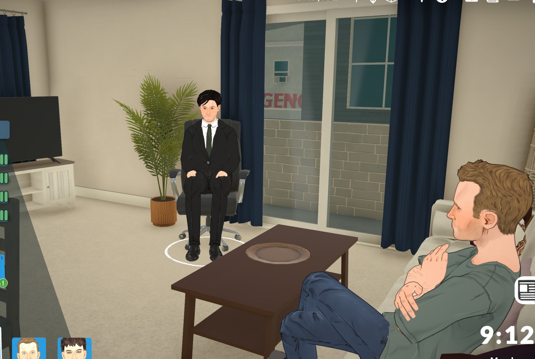 Mark and Jez's flat from Peep Show image 8