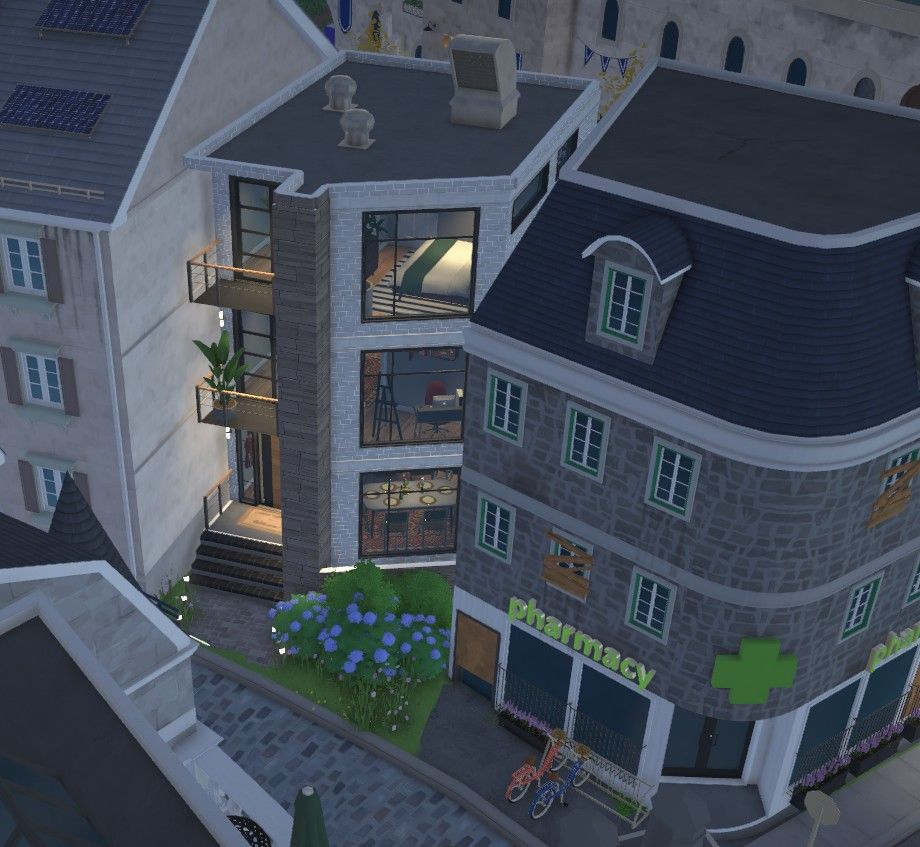 Simple modern brick townhouse <43k image 1