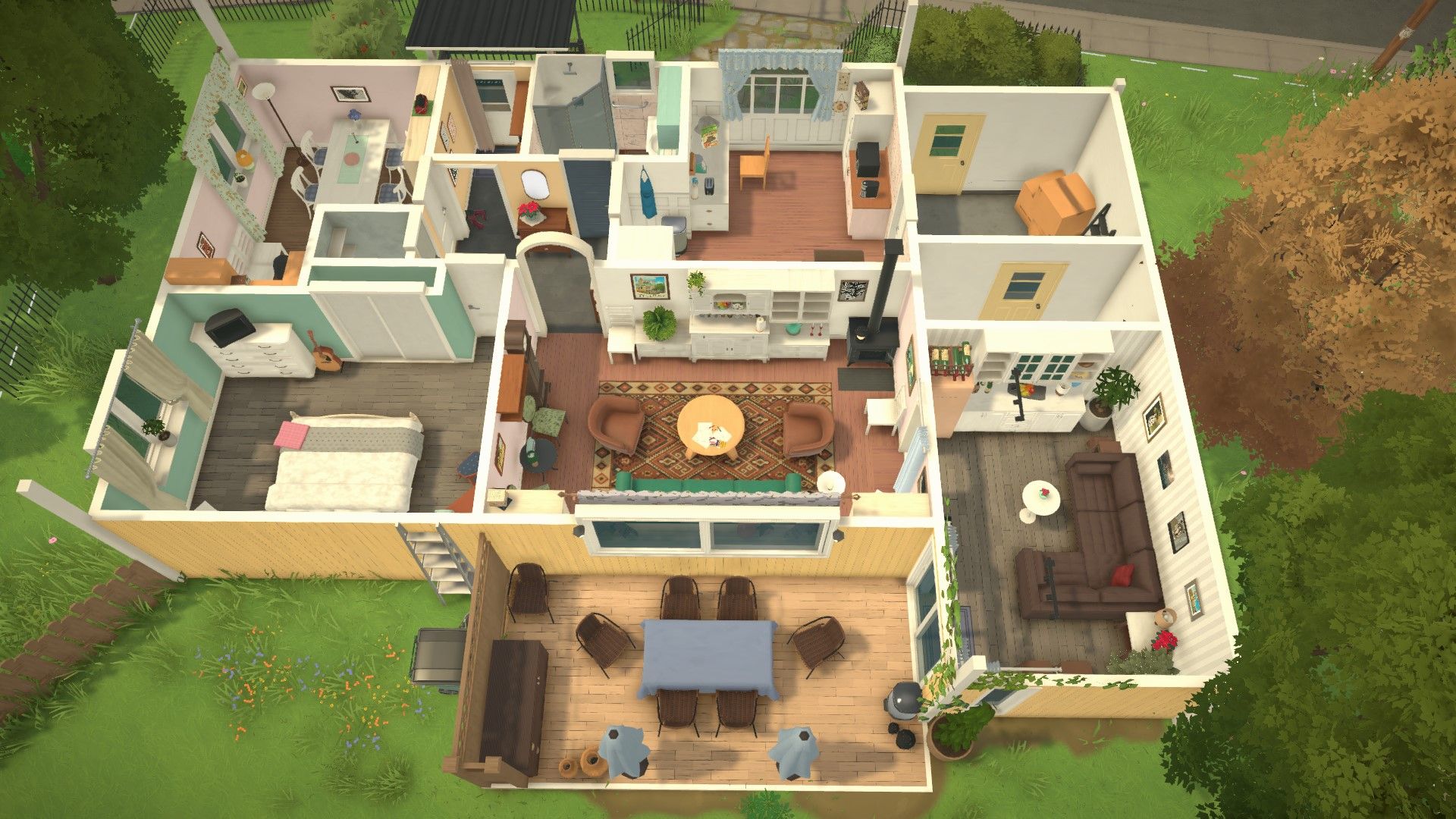 yellow house image 13