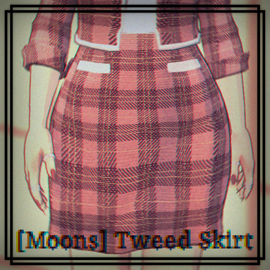 [Moons] Tweed Skirt image 1