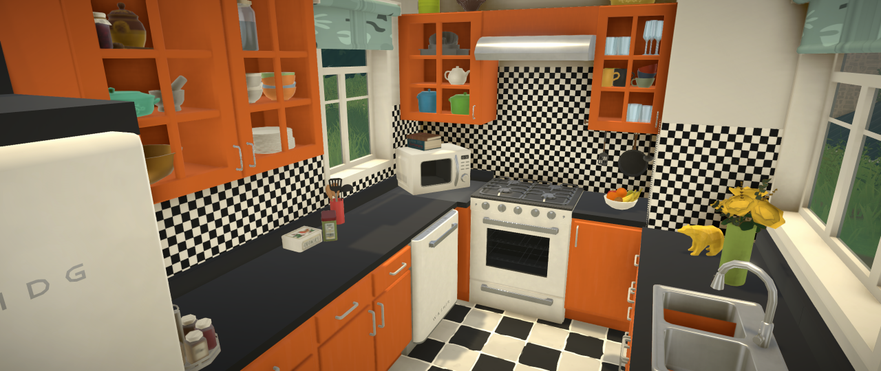 Checkered Kitchen image 2