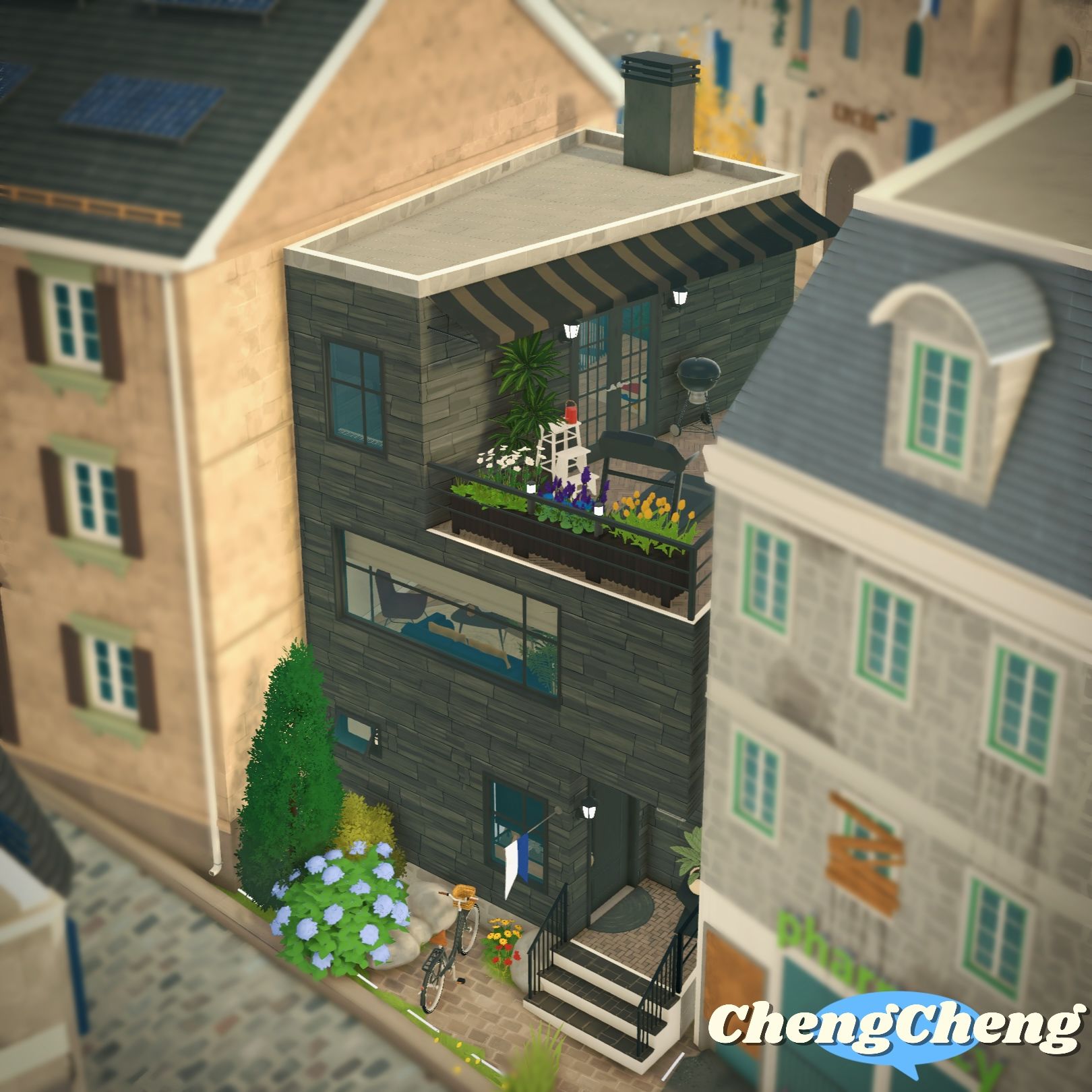 Modern Urban Townhouse image 1