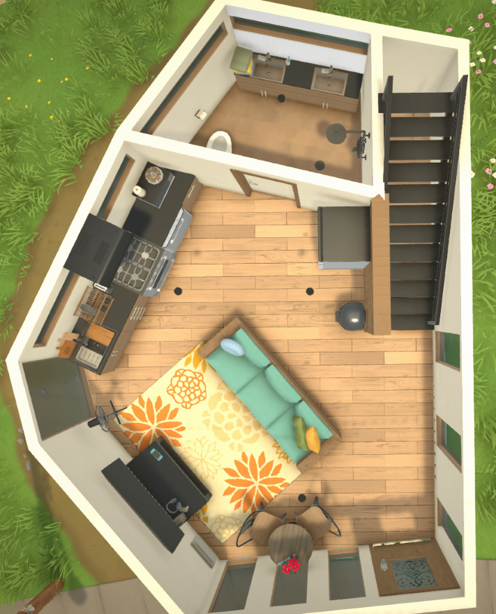 WoodenTinyHome - Furnished image 2