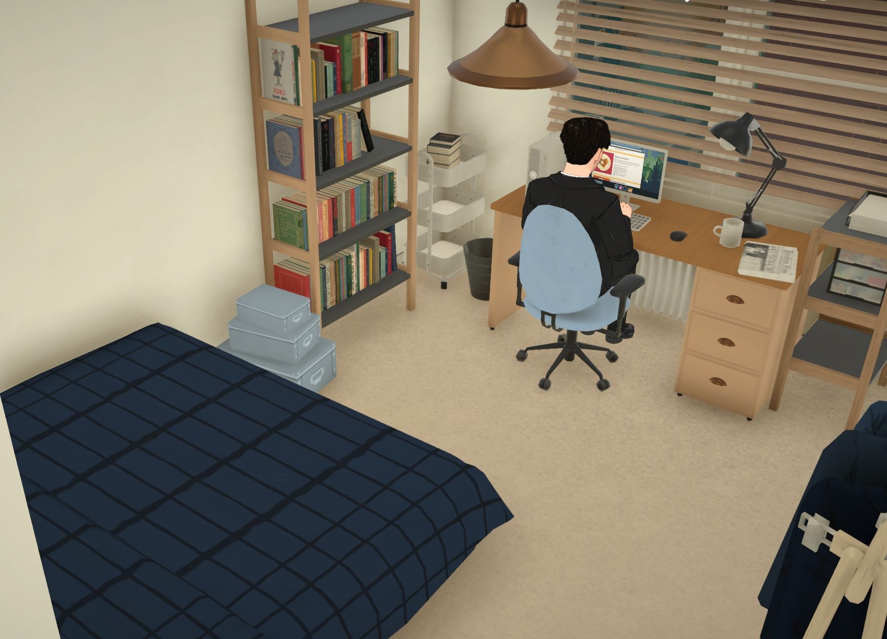 Mark and Jez's flat from Peep Show image 7