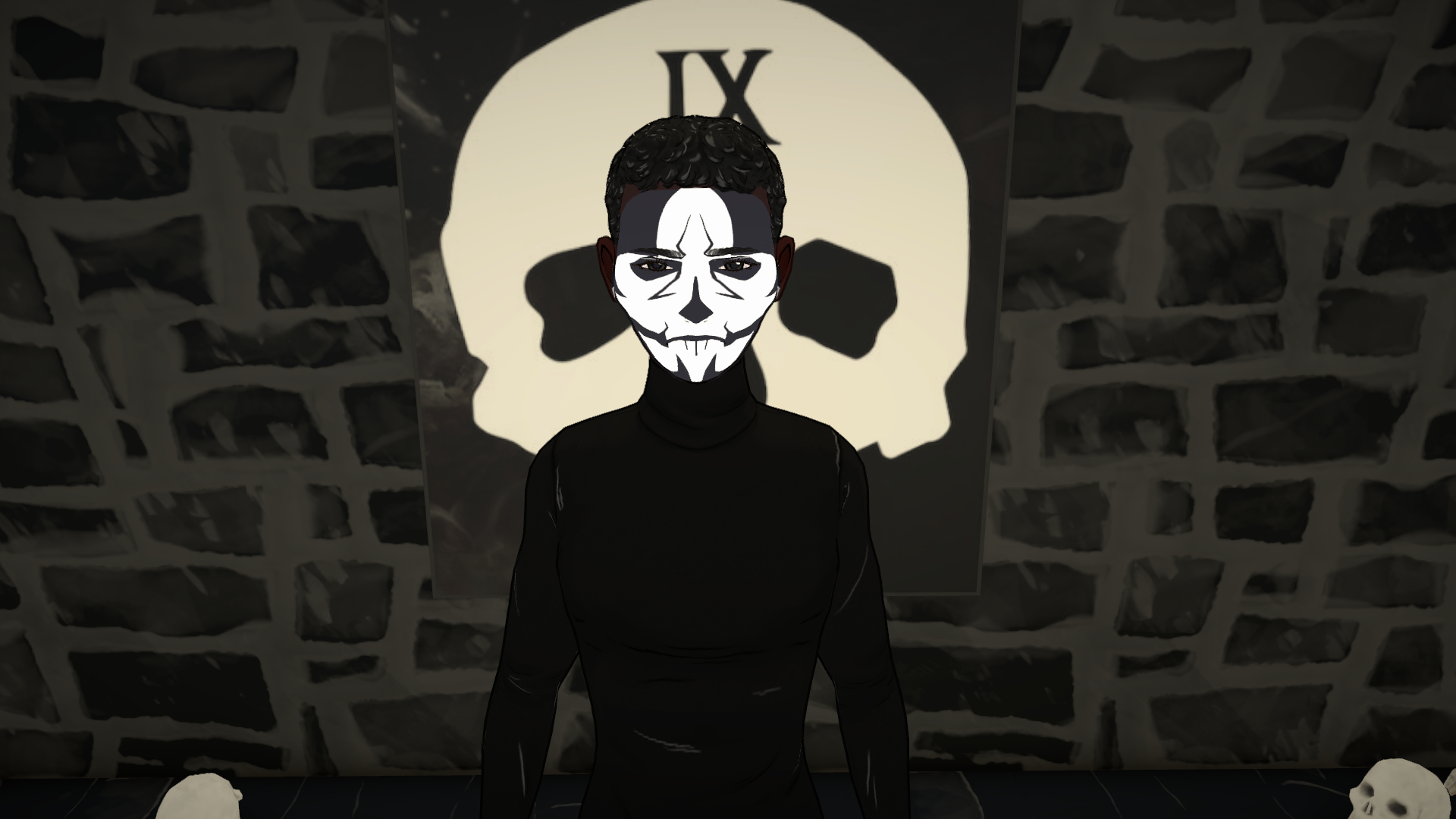 Ninth House Skull Paint image 1