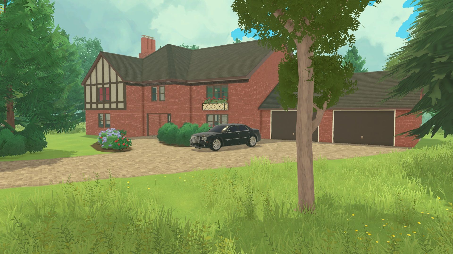 Cliffside Tudor Revival House image 2