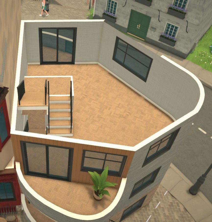 Plaza Corner Modern Shell <21k image 7