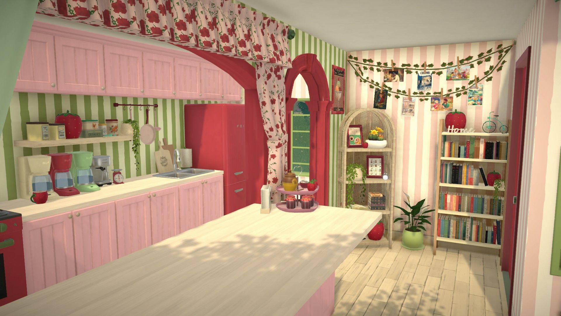 Strawberry Shortcake tiny home w/ cafe! image 1