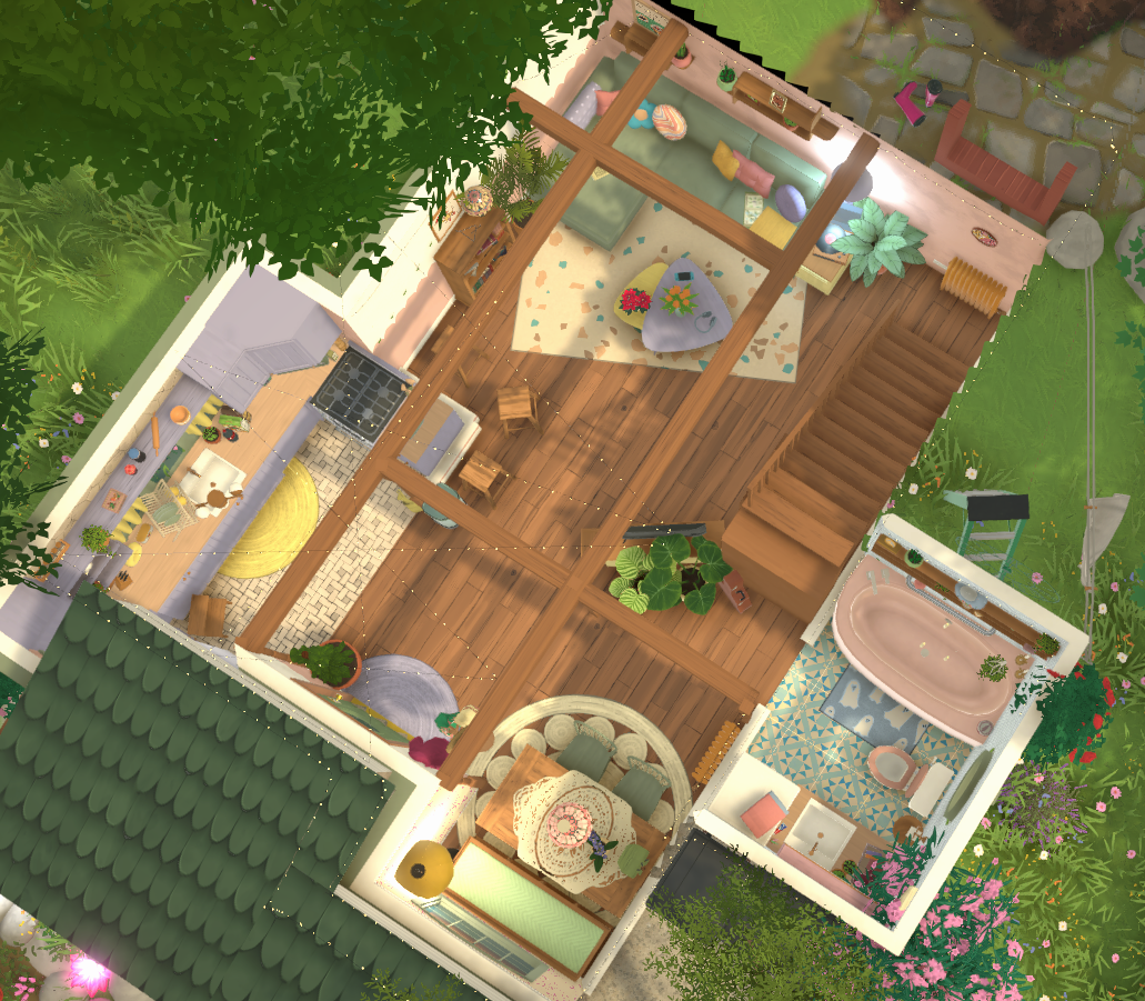 Pastel cottage image 2