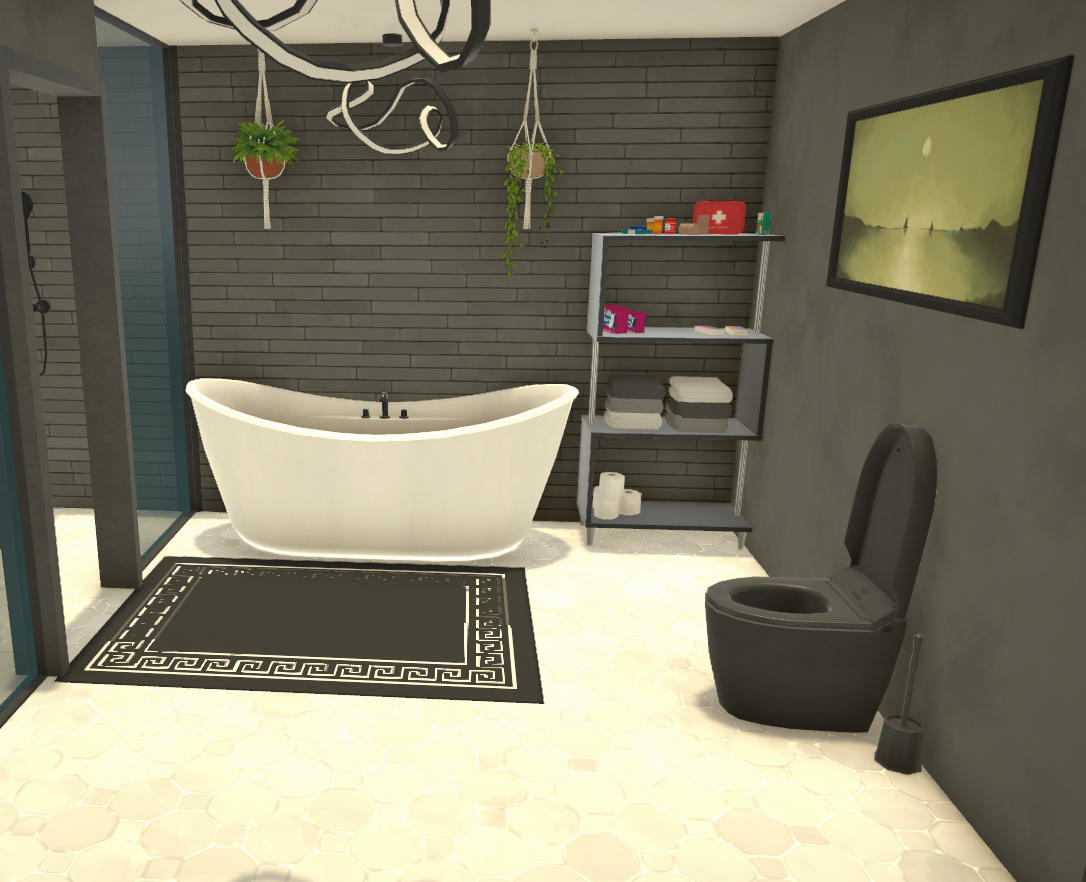 Monochrome modern victorian image 12