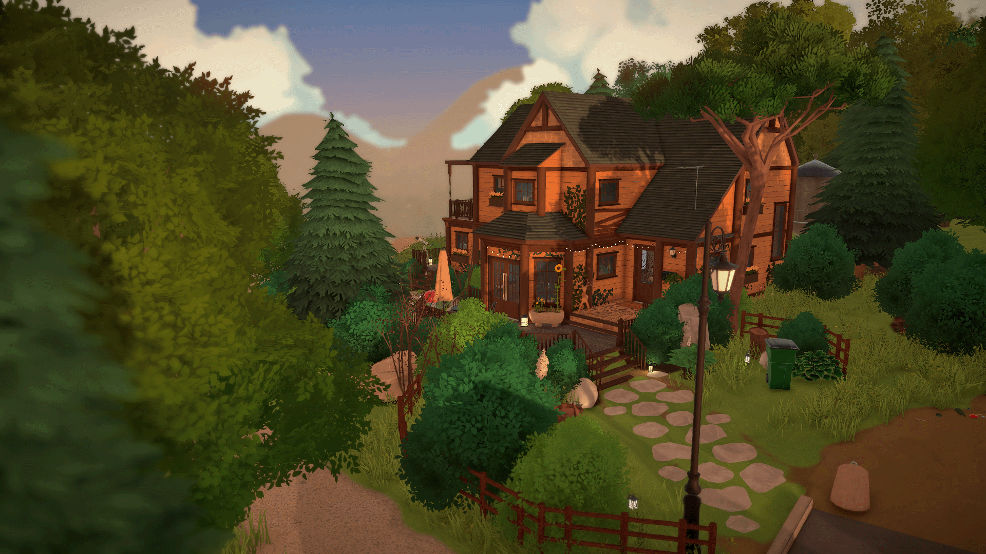 Log Cabin on Mountain Scarf Drive [pujipop ♡] image 1