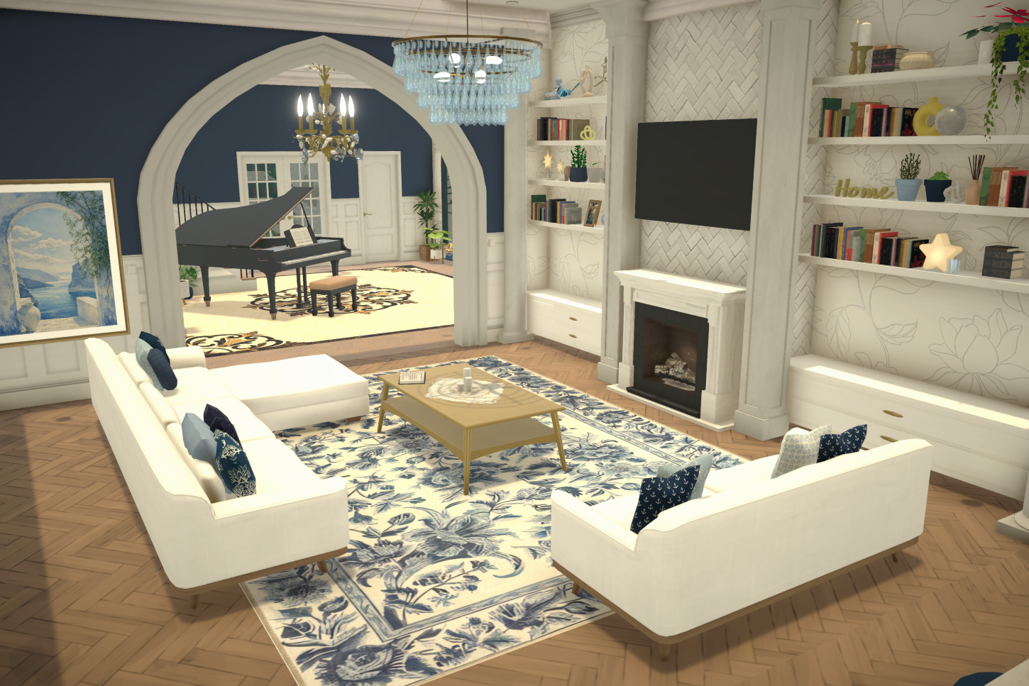 Mediterranean Beach Home image 5