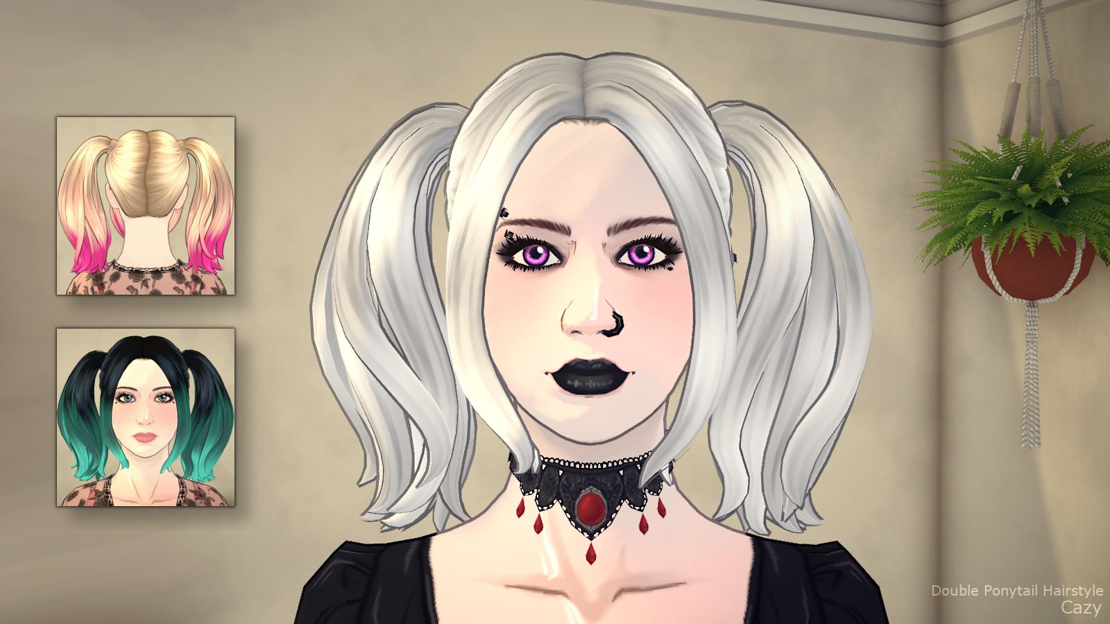 Double Pigtail Hairstyle image 1