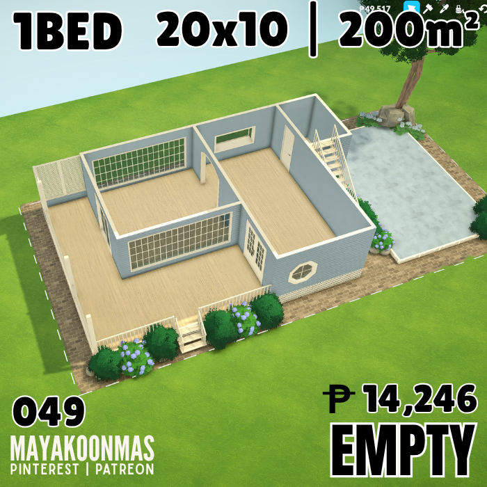 049 | EMPTY | 1BED | 200m² image 2