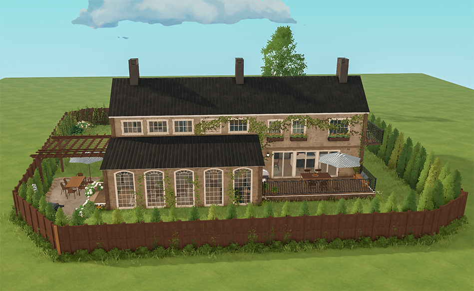Modern Stone Mansion image 12