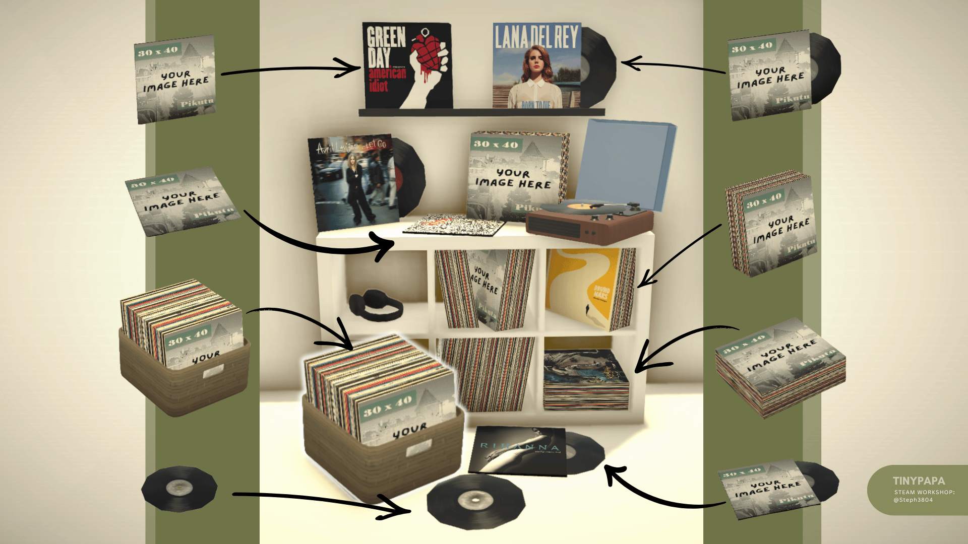 Custom Vinyl Record Set image 2