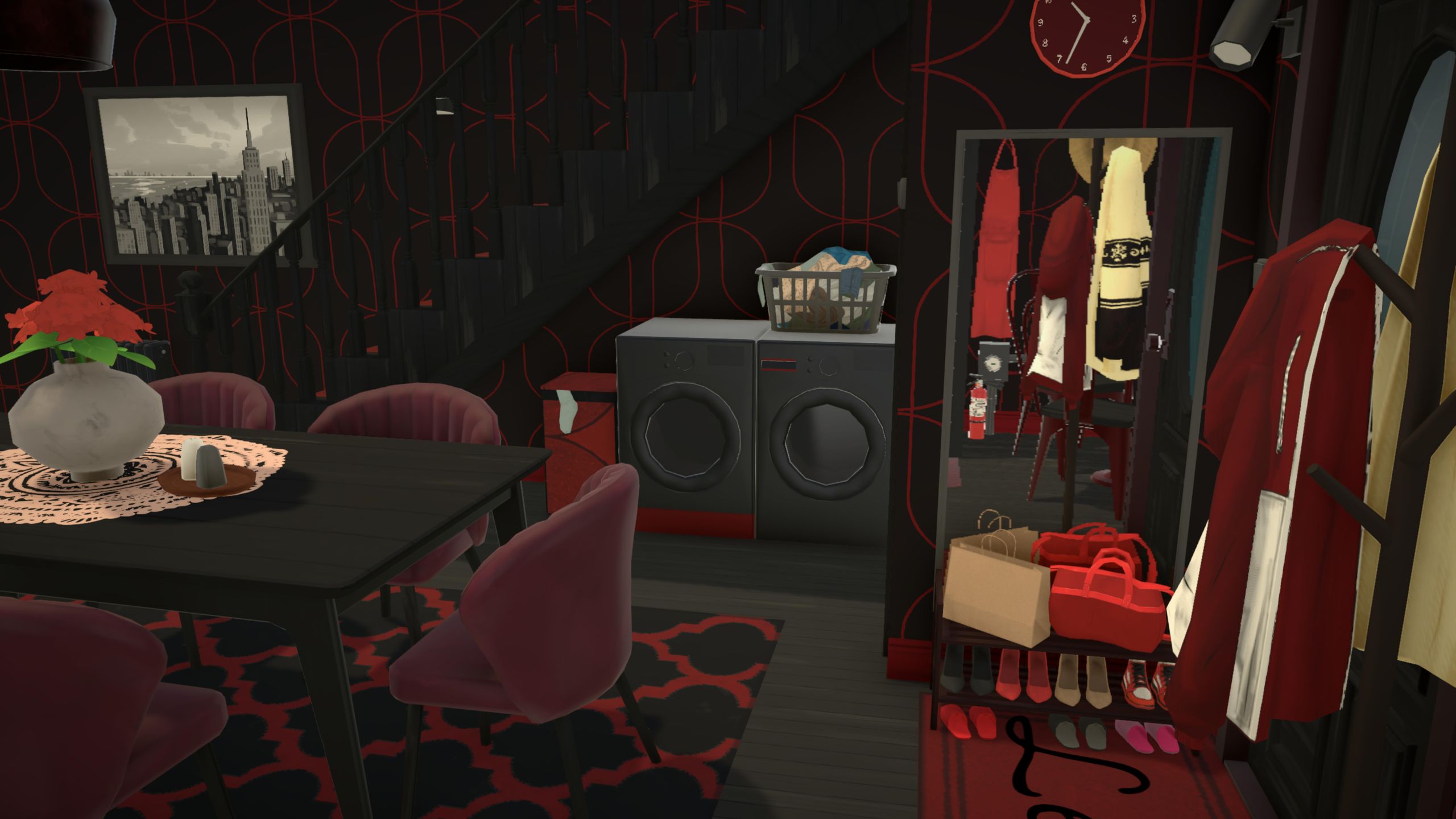 Red-black townhouse image 8