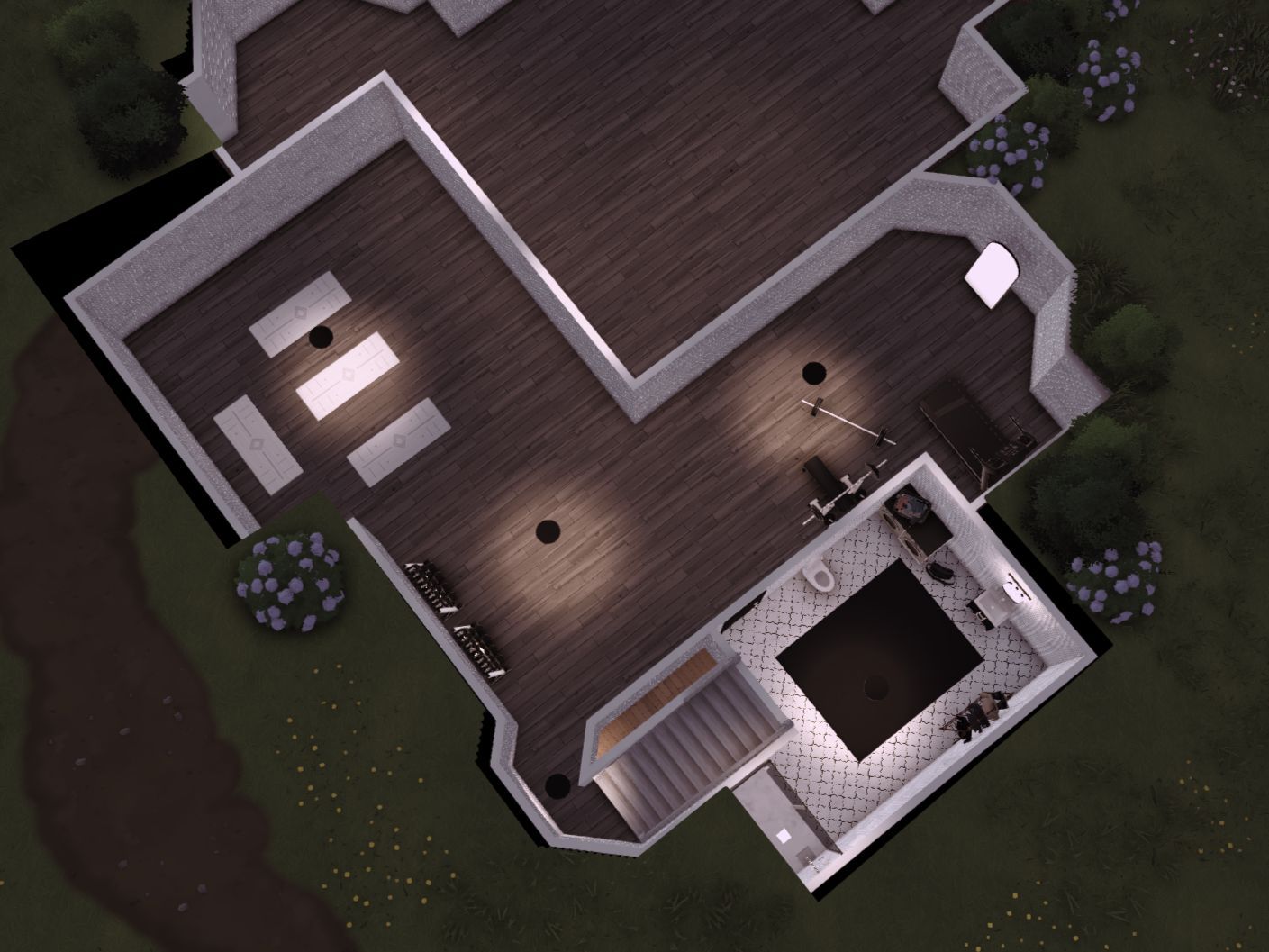 Forest Neighborhood Home (Decorated) image 4