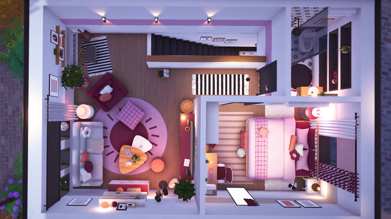 Aesthetic Modern Girl House image 3
