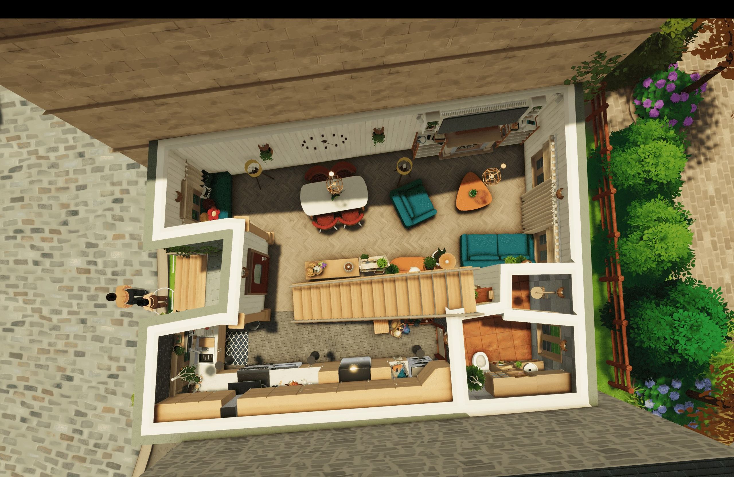 Urban Townhouse Asymmetric NY-Euro image 2