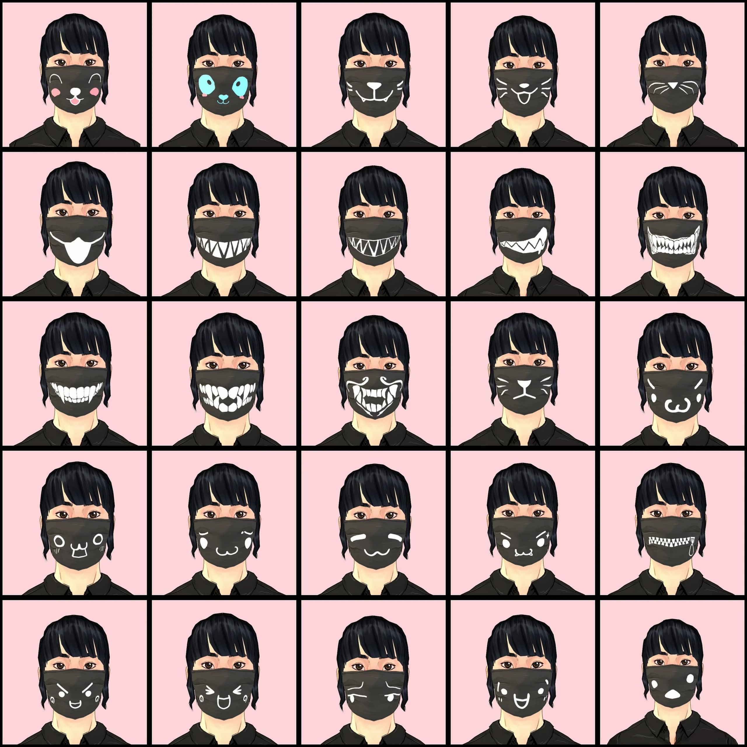 [stayzeee] Kawaii Face Masks image 3