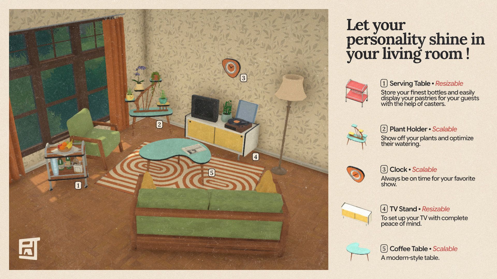 Formica Furnitures Retro Collection - Paj image 3