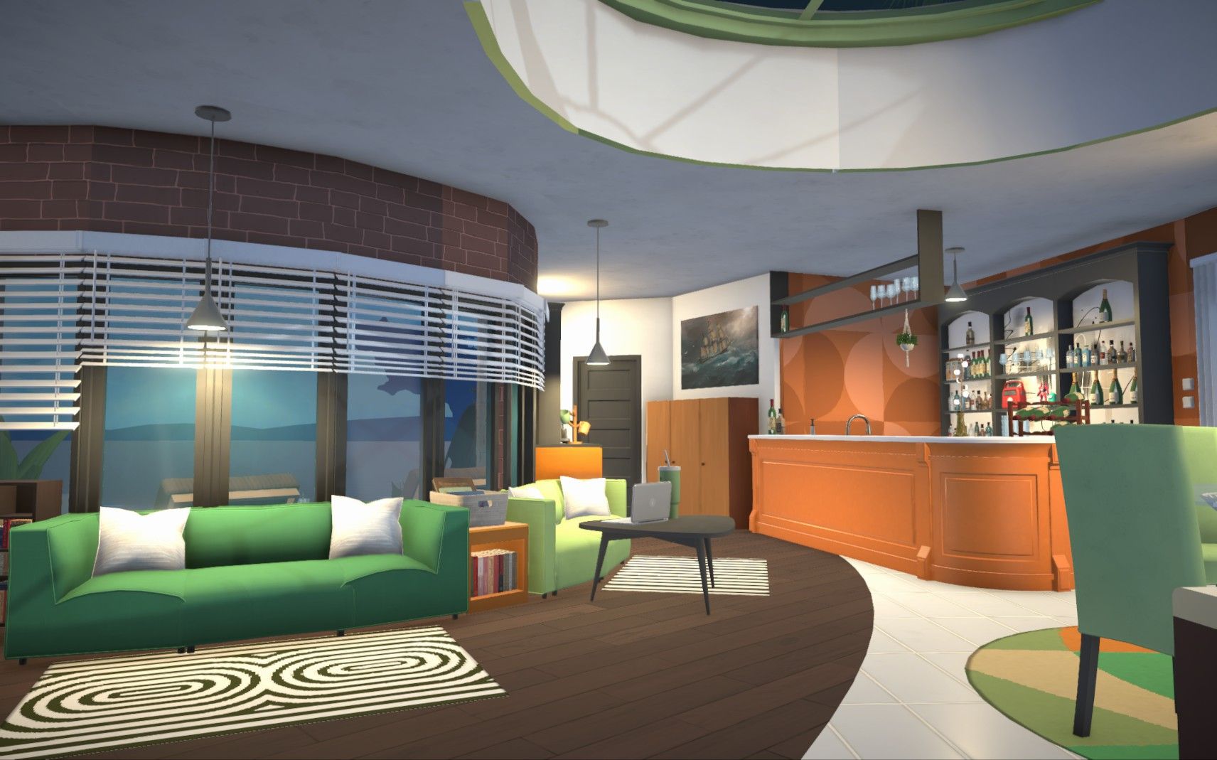 Villa Pandan (Pseudo-Curved Walls beachhouse) image 5