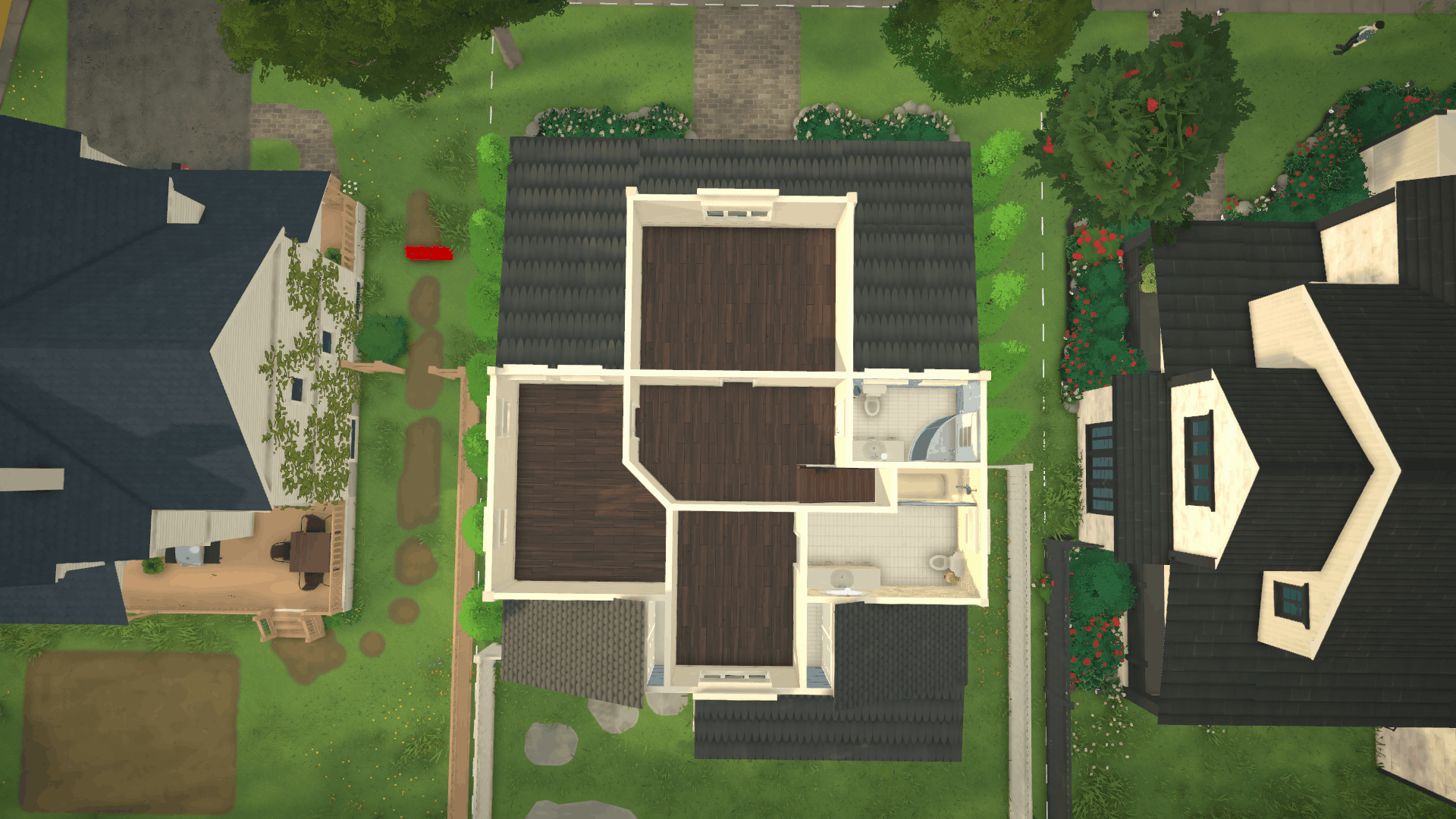 Classic Blue Suburban Home - Unfurnished image 2