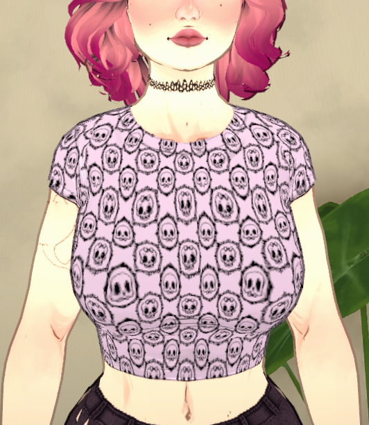 Cute Skulls Patterns Set image 1