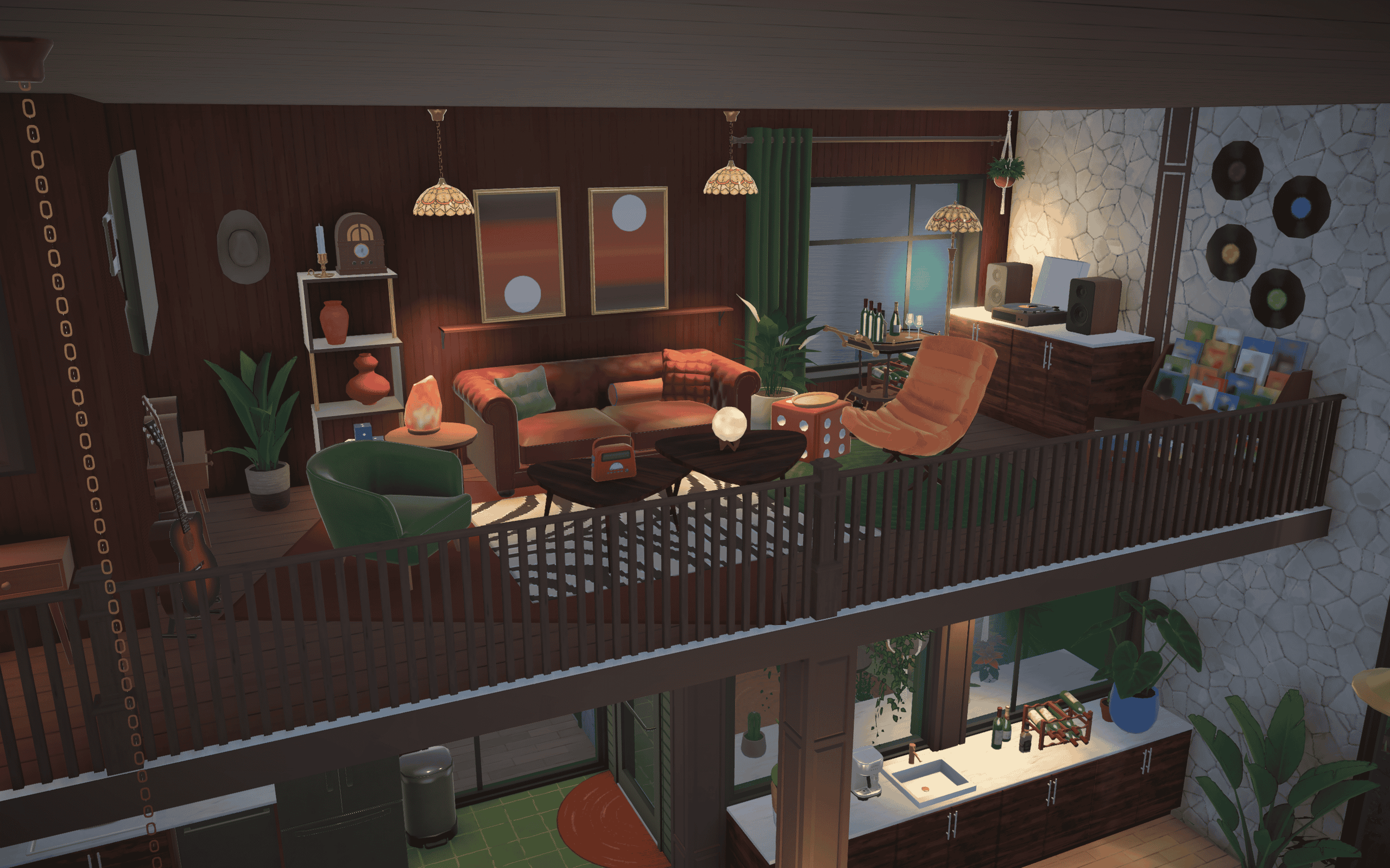 Mid century Home with loft image 4