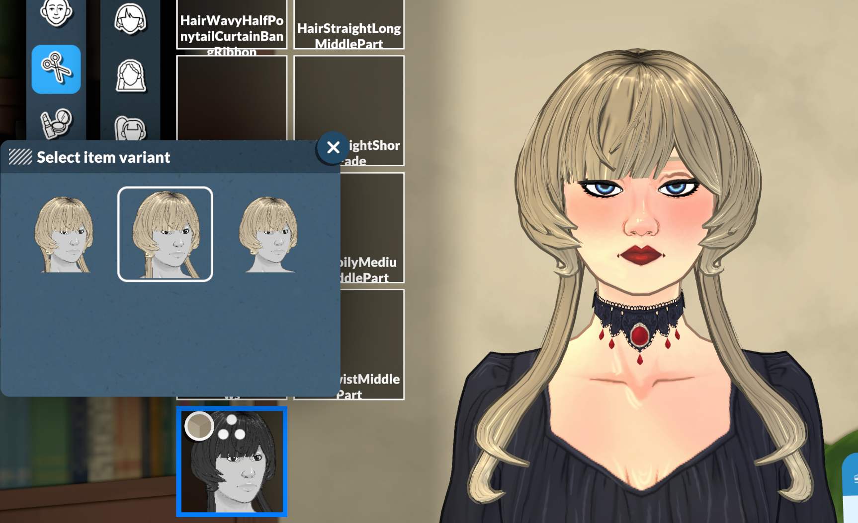 CRUX - Sandrone hair image 4