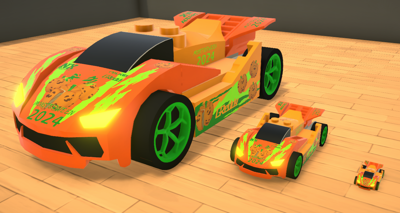 Deco Tiny Turbos car - Fire Swordtail collection image 7