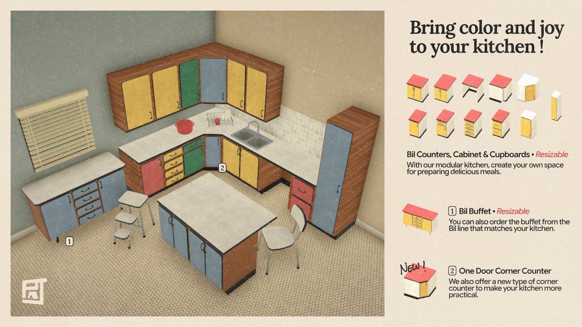 Formica Furnitures Retro Collection - Paj image 5