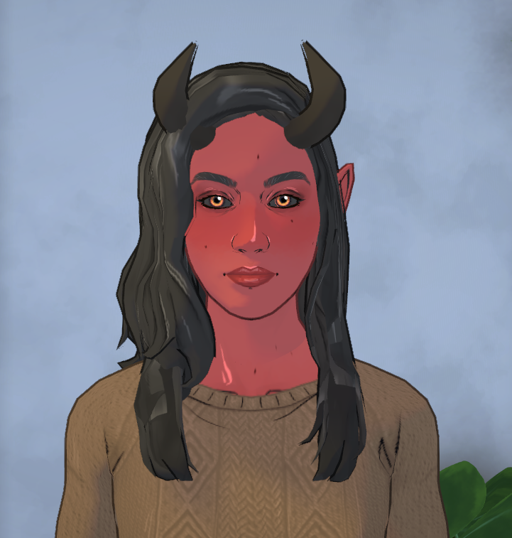 Rolan, Lia and Cal Tiefling Trio BG3 image 5