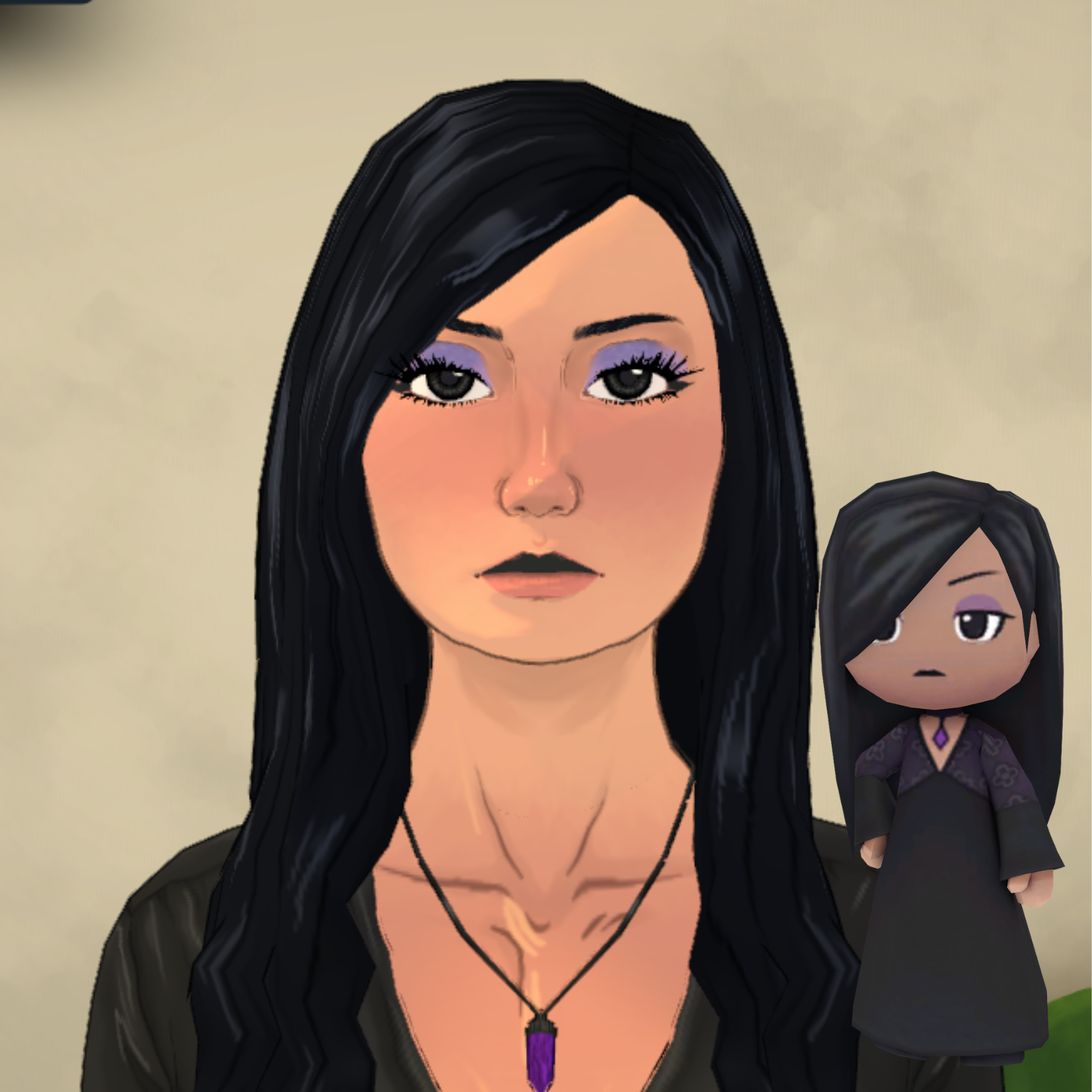 Violet Nightshade (MySims) image 1