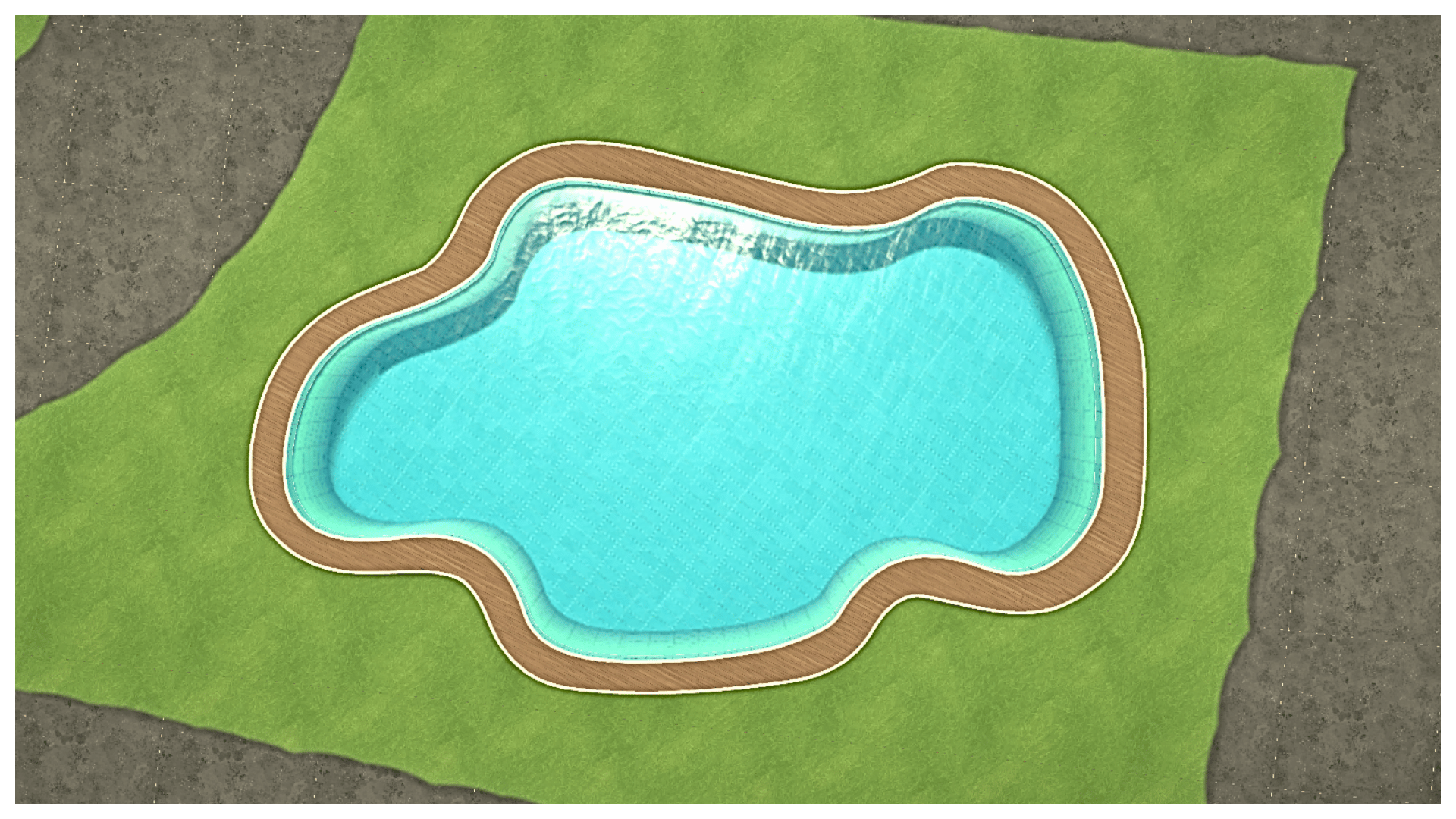 Natural Lagoon Pool Lot — BySimtect image 1