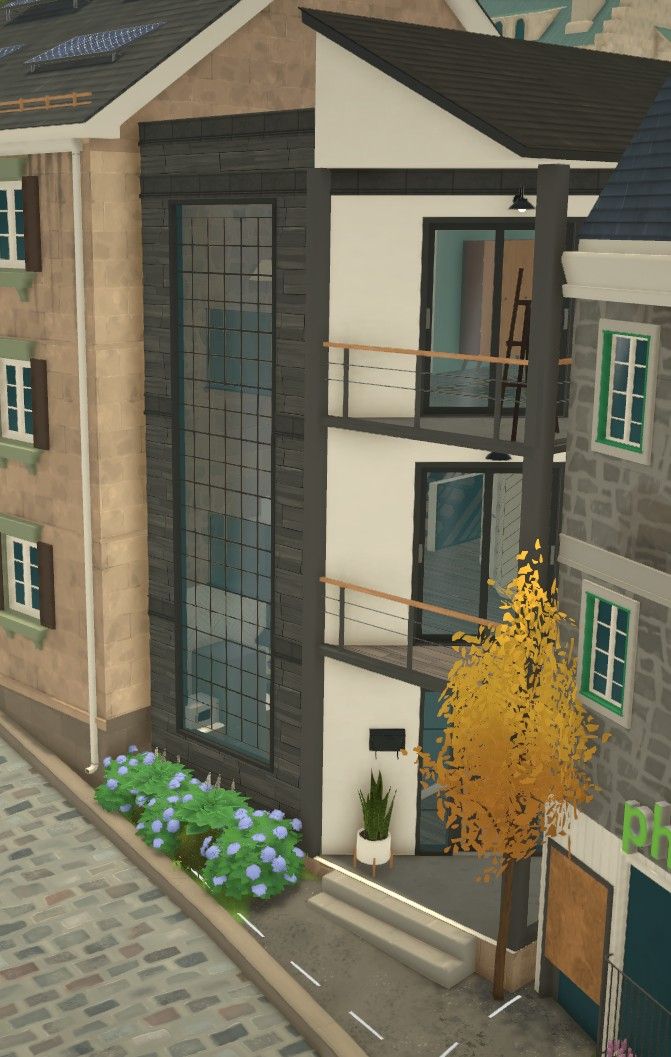 Simple modern 5 story townhouse
<27K image 4
