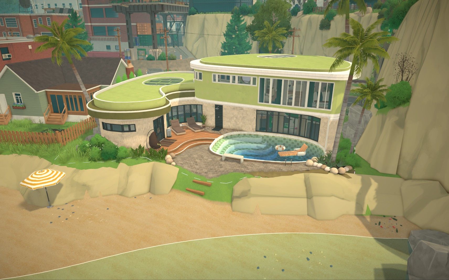 Villa Pandan (Pseudo-Curved Walls beachhouse) image 2