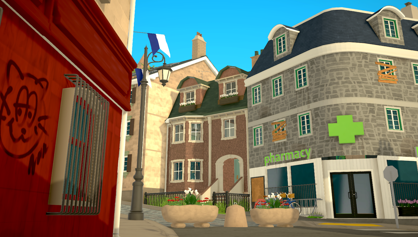 Eclectic Book Nook Townhouse | No CC No Mods image 1