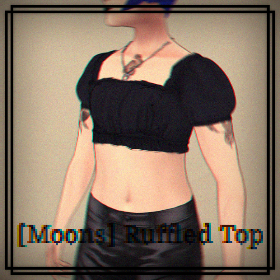 [Moons] Ruffled Top image 3